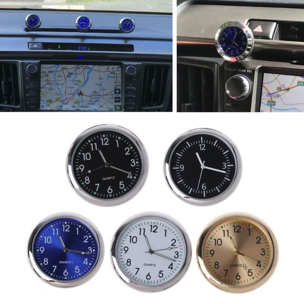 🔥HOT SALE🔥Vintage gift-Luminous decoration mini clock for car/motorcycle/Sewing machine/