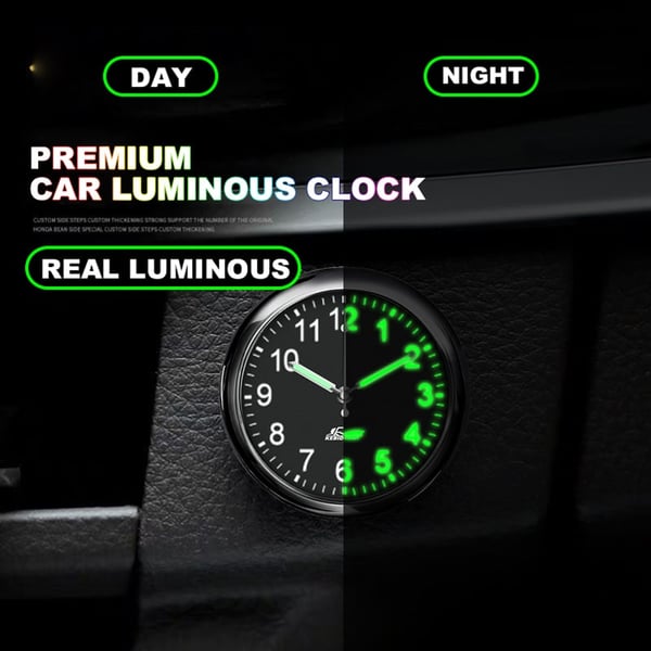 🔥HOT SALE🔥Vintage gift-Luminous decoration mini clock for car/motorcycle/Sewing machine/